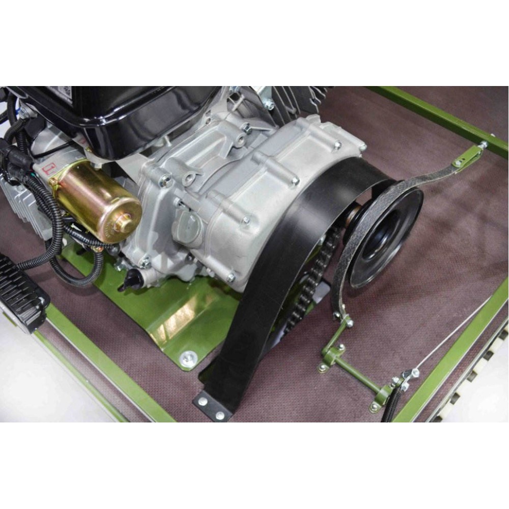 Мотобуксировщик KOIRA TR С понижающим редуктором (для болот), всесезонный. 13 л.с.