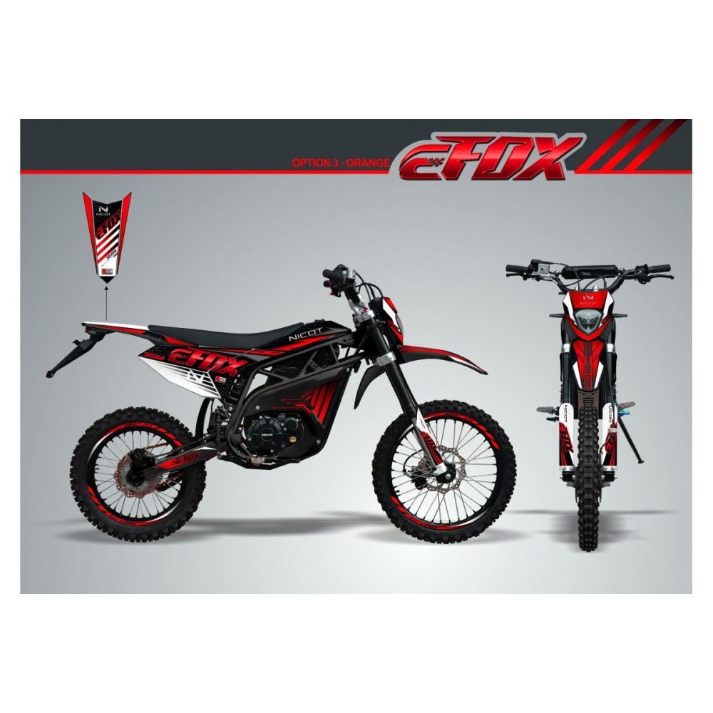 Электромотоцикл ELECTRON eFox (2 кВт)