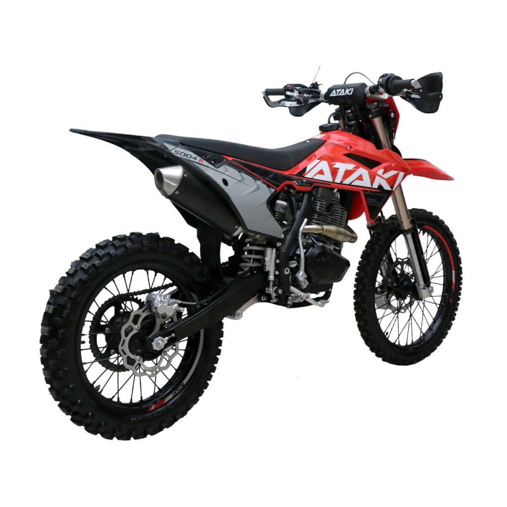 Мотоцикл кроссовый эндуро ATAKI S004-R 300 (4T PR300) 21/18 (2024 г.)