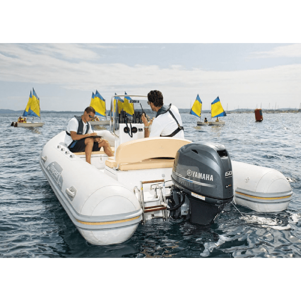 Комплект Алюминиевая лодка (катер) Mikatsu (Микатсу) 475 (Z43) Standard + мотор Yamaha F60FETL