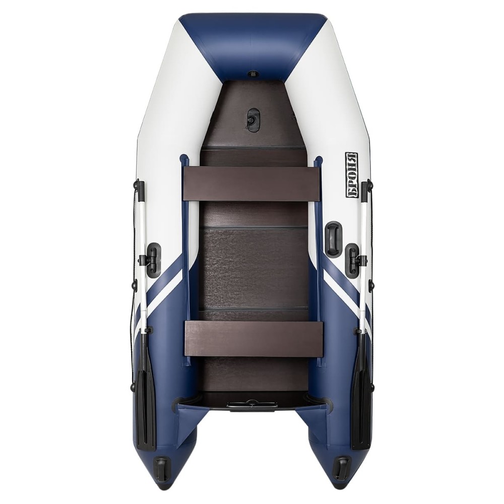 Лодка ПВХ БРОНЯ 280 СК Белый - синий