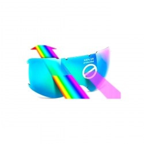 Маска г/л Brenda, Aspen желто-золотой цвет