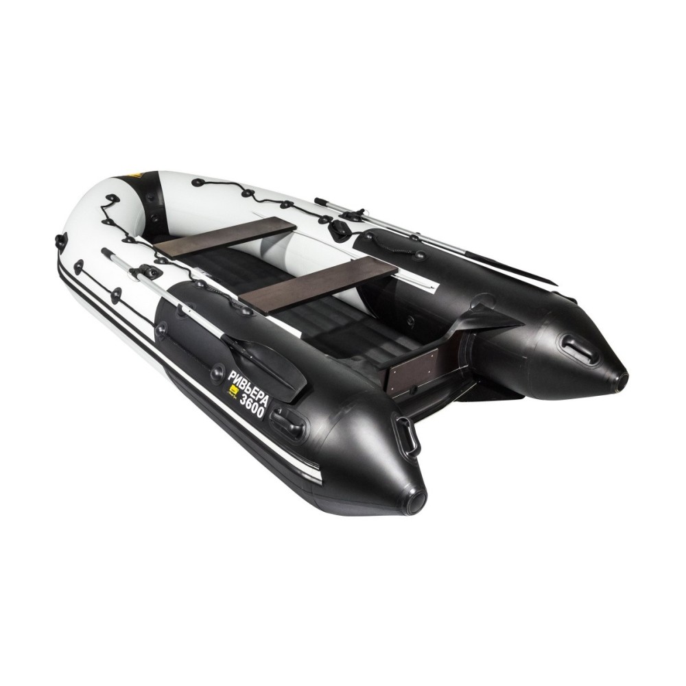 Лодка ПВХ РИВЬЕРА 3600 НДНД Компакт