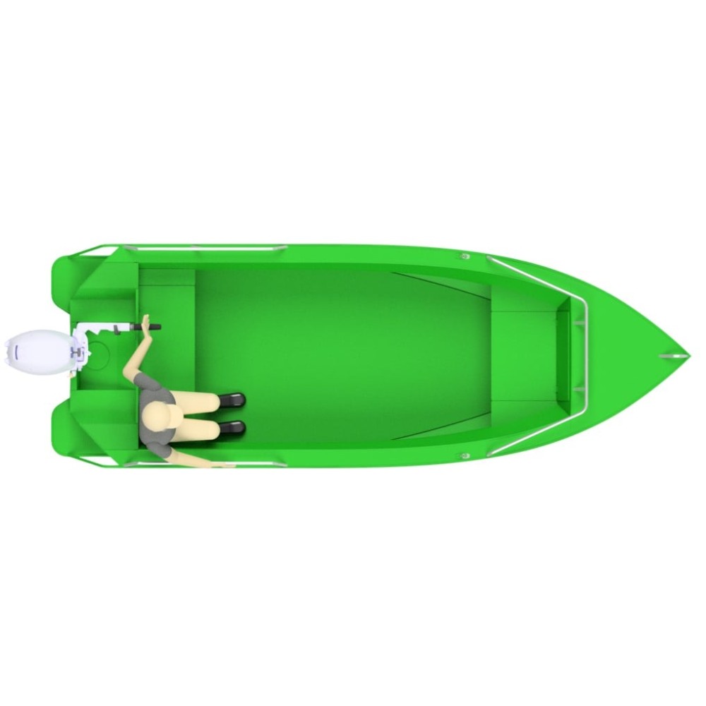 Алюминиевая лодка WELLBOAT-42