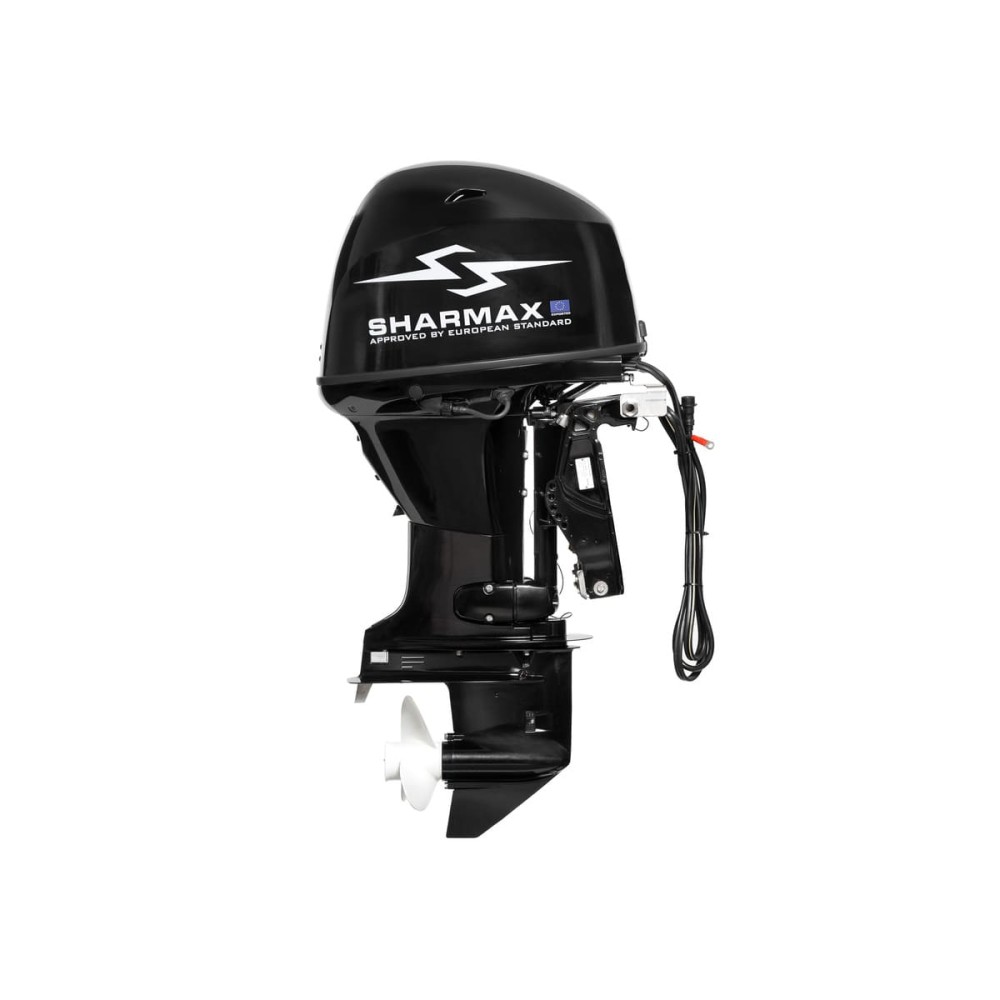 Комплект Алюминиевая лодка (катер) Mikatsu (Микатсу) 470 (Z43) Sport + мотор Sharmax SMF60FEL-T EFI