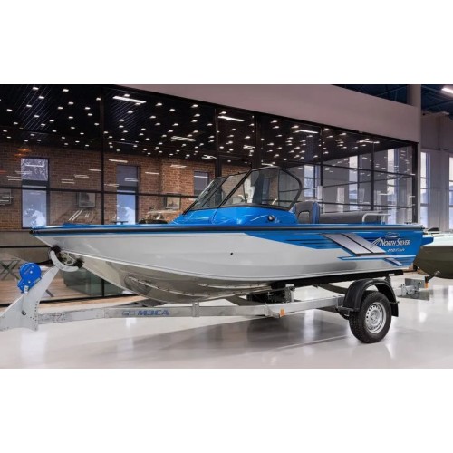 Катер-лодка алюминиевая NORTHSILVER 470 Fish Б/У
