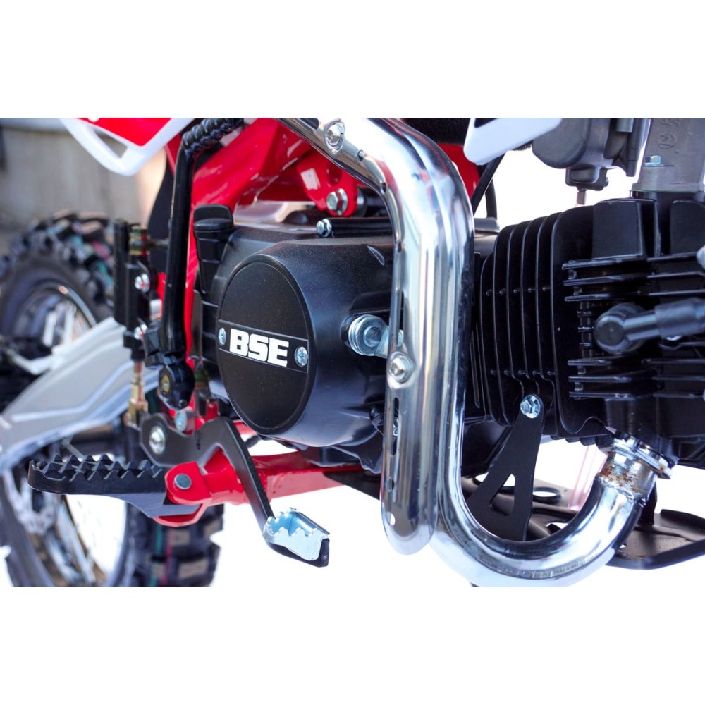 Мотоцикл BSE MX 125 17/14 (ZS) Racing Red PITBIKE