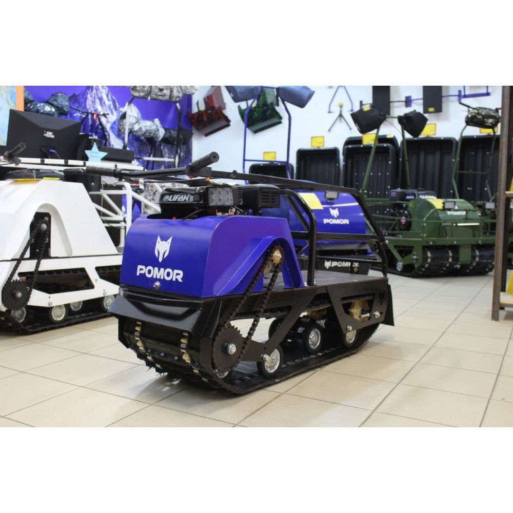 Мотобуксировщик POMOR 380 К6.5