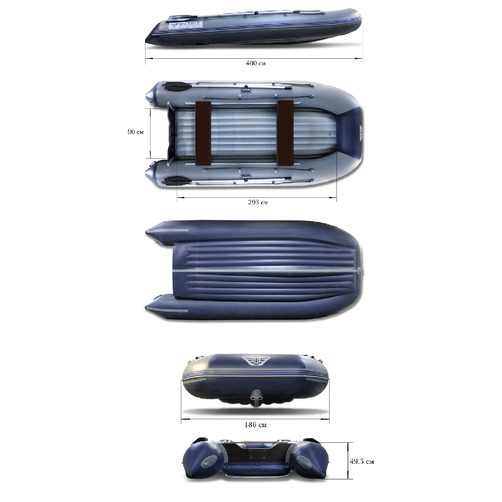 Лодка ПВХ ФЛАГМАН 400 U