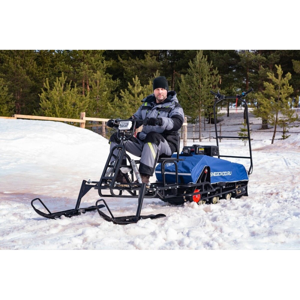 Мотобуксировщик БУРЛАК-М Опти-3 15 л.с.