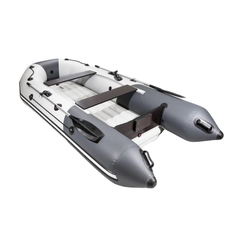 Лодка ПВХ ТАЙМЕНЬ NX 3200 НДНД Серый