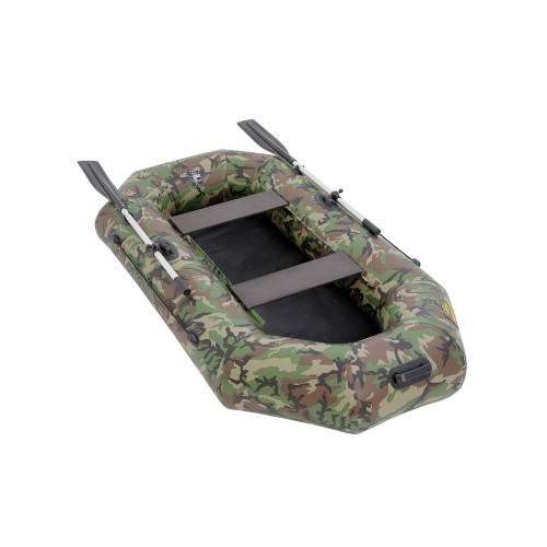 Гребная лодка ПВХ MAGNUM PRO 300 (Камуфляж) гребная, с возможностью установки транца (2024)