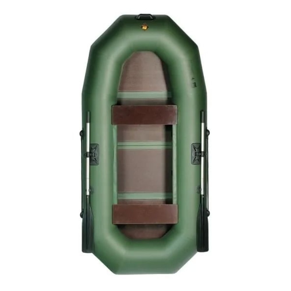 Гребная лодка ПВХ ТАЙМЕНЬ N-270 С (двухместная, слань-книжка)