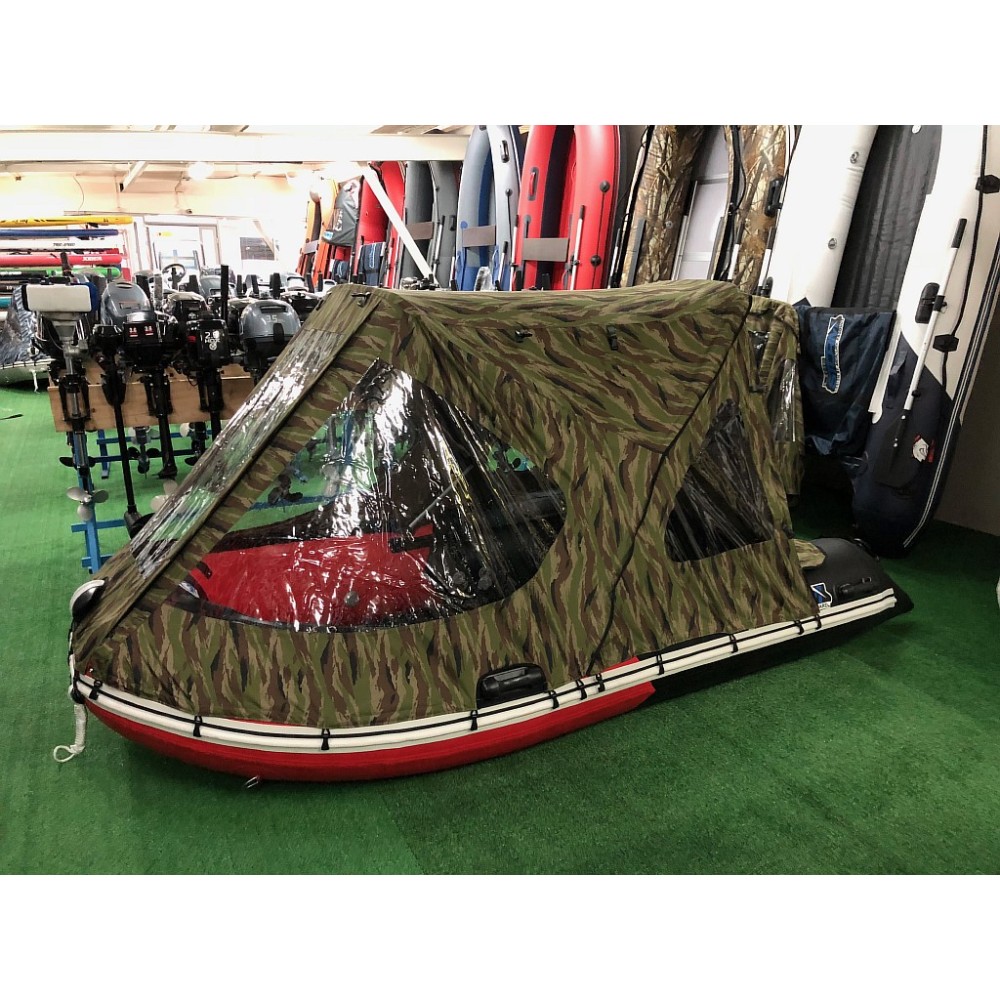 Ходовой тент-трансформер для лодки ПВХ Stormline 430 (разные цвета)