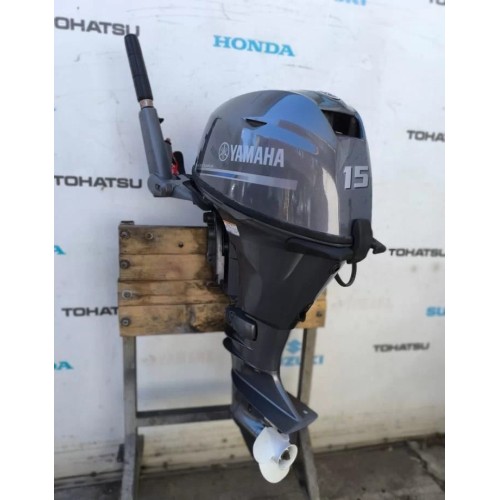 4х-тактный лодочный мотор YAMAHA F15CMHS Б/У
