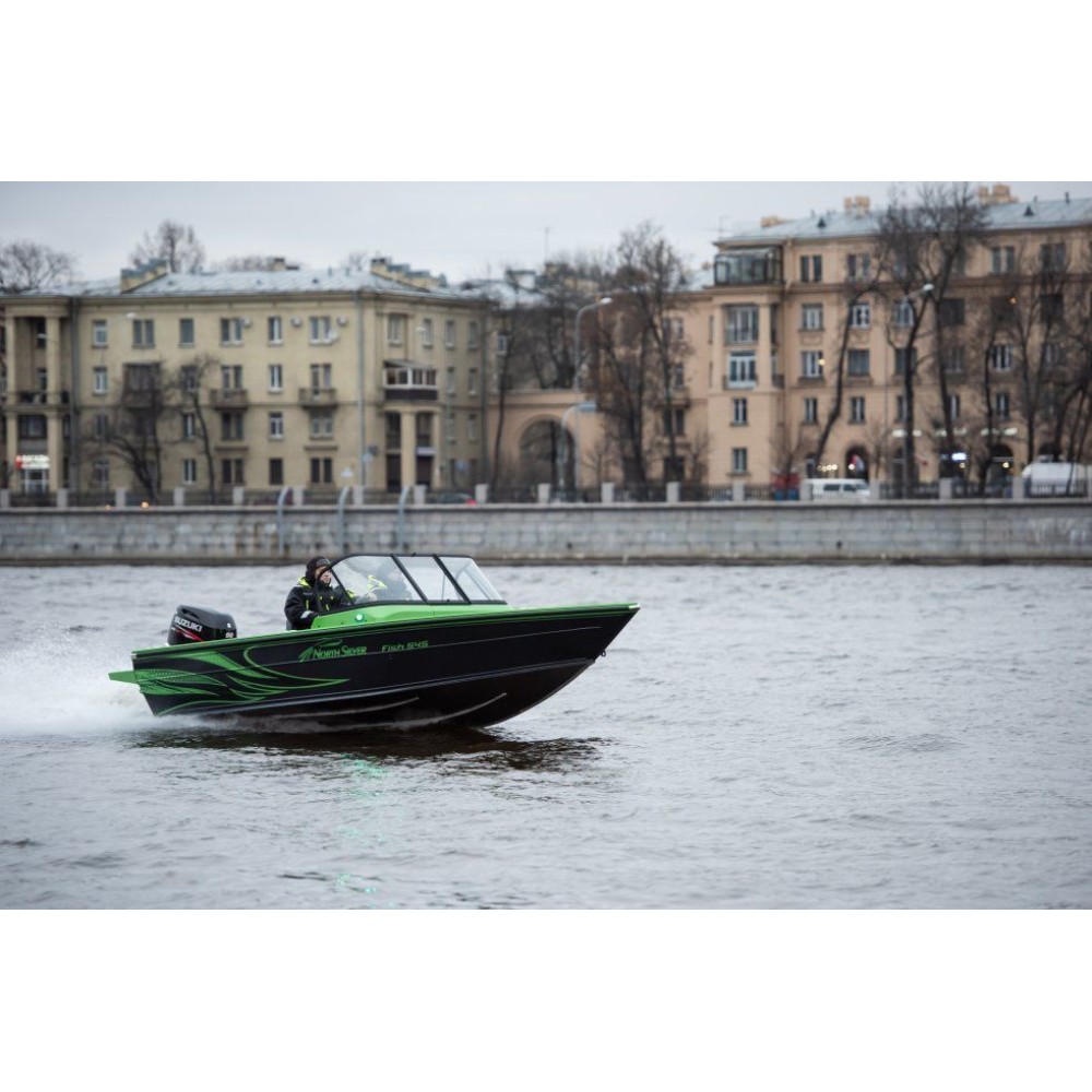 Катер-лодка алюминиевая NORTHSILVER 545 Fish