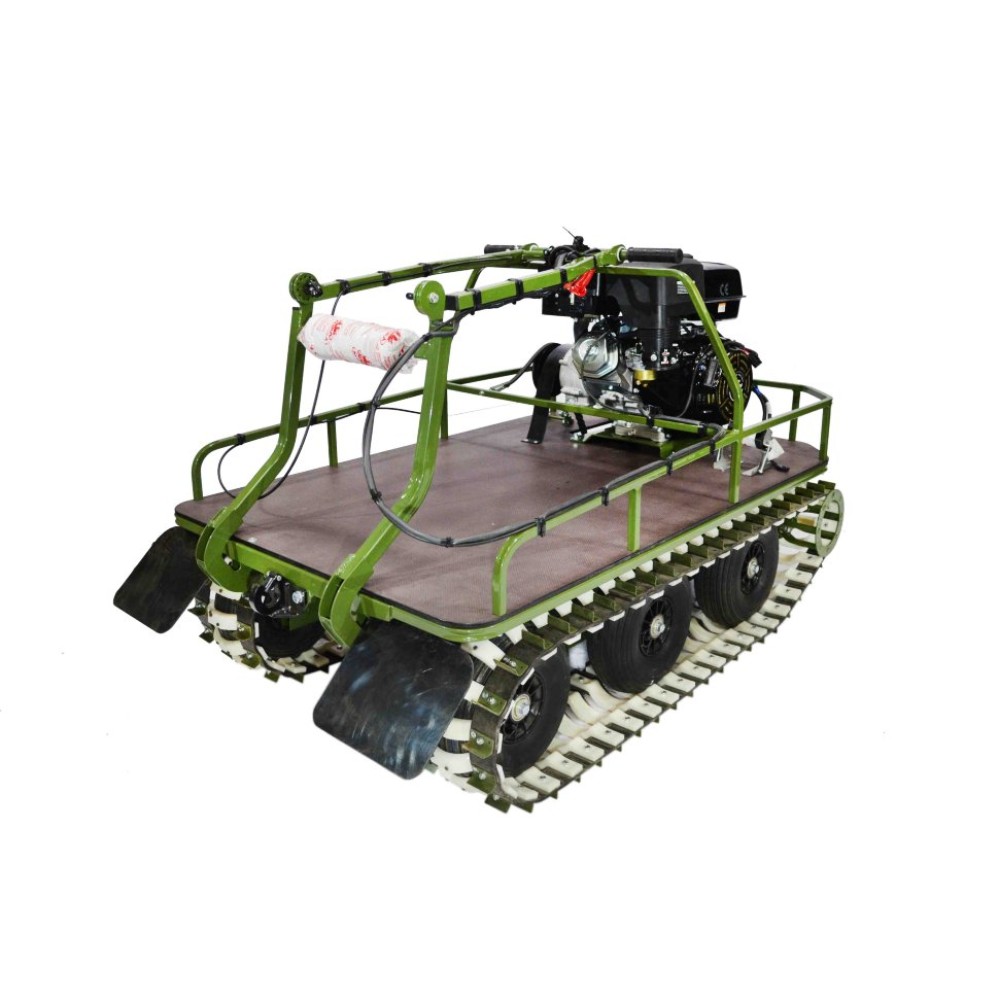 Мотобуксировщик KOIRA TR С понижающим редуктором (для болот), всесезонный. 13 л.с.