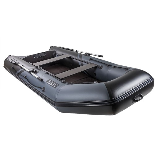 Лодка ПВХ БРОНЯ 320 СК Графит - чёрный
