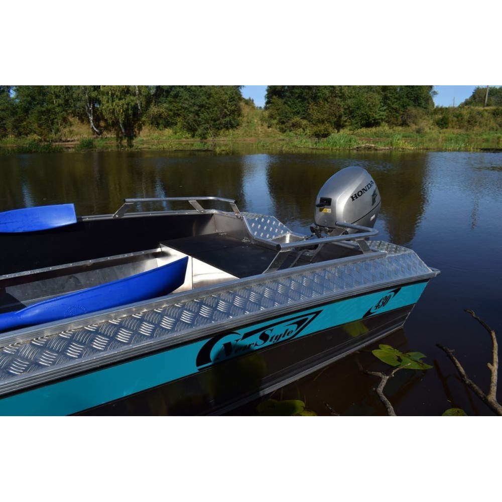 Алюминиевая лодка WELLBOAT-43-0