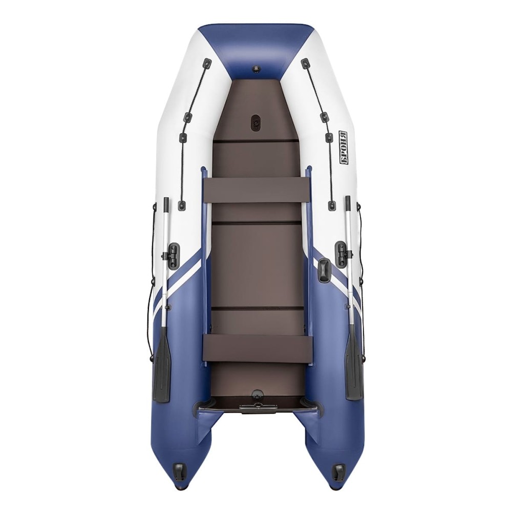 Лодка ПВХ БРОНЯ 360 СК Белый - синий