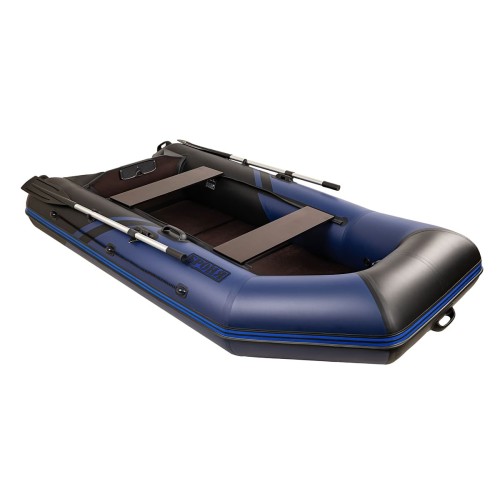 Лодка ПВХ БРОНЯ 280 СК Синий - чёрный