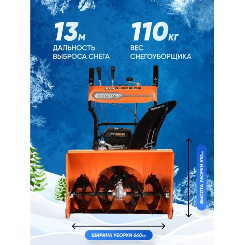 Снегоуборщик KETTAMA 80 S Superior