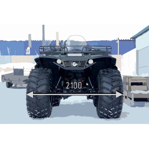 Квадроцикл-болотоход СОКОЛ 1.5 УАЗ Тимкен (ПСМ)