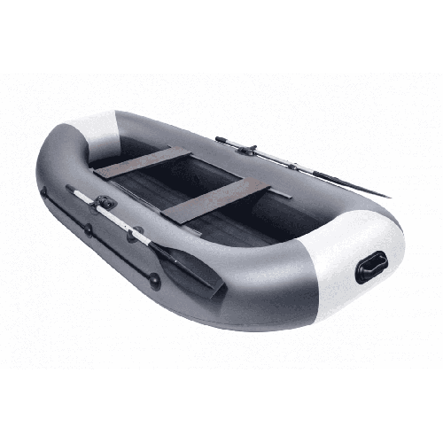 Гребная лодка ПВХ ТАЙМЕНЬ V-290 НД графит-серый