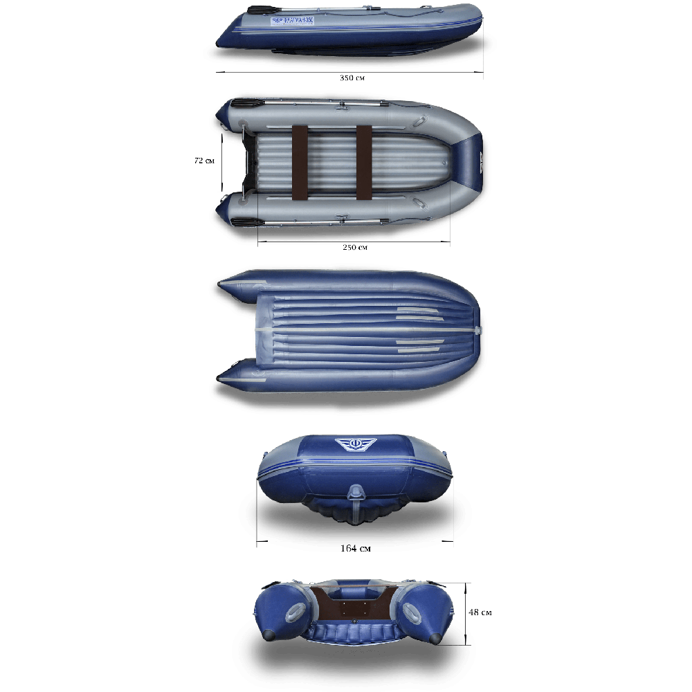 Лодка ПВХ ФЛАГМАН 350