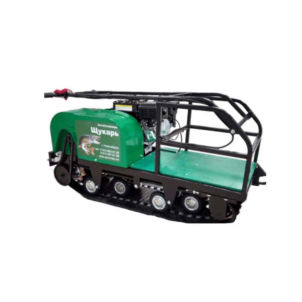 Мотобуксировщик ЩУКАРЬ 380 8 л.с. 1000мм (вариатор "Сафари")