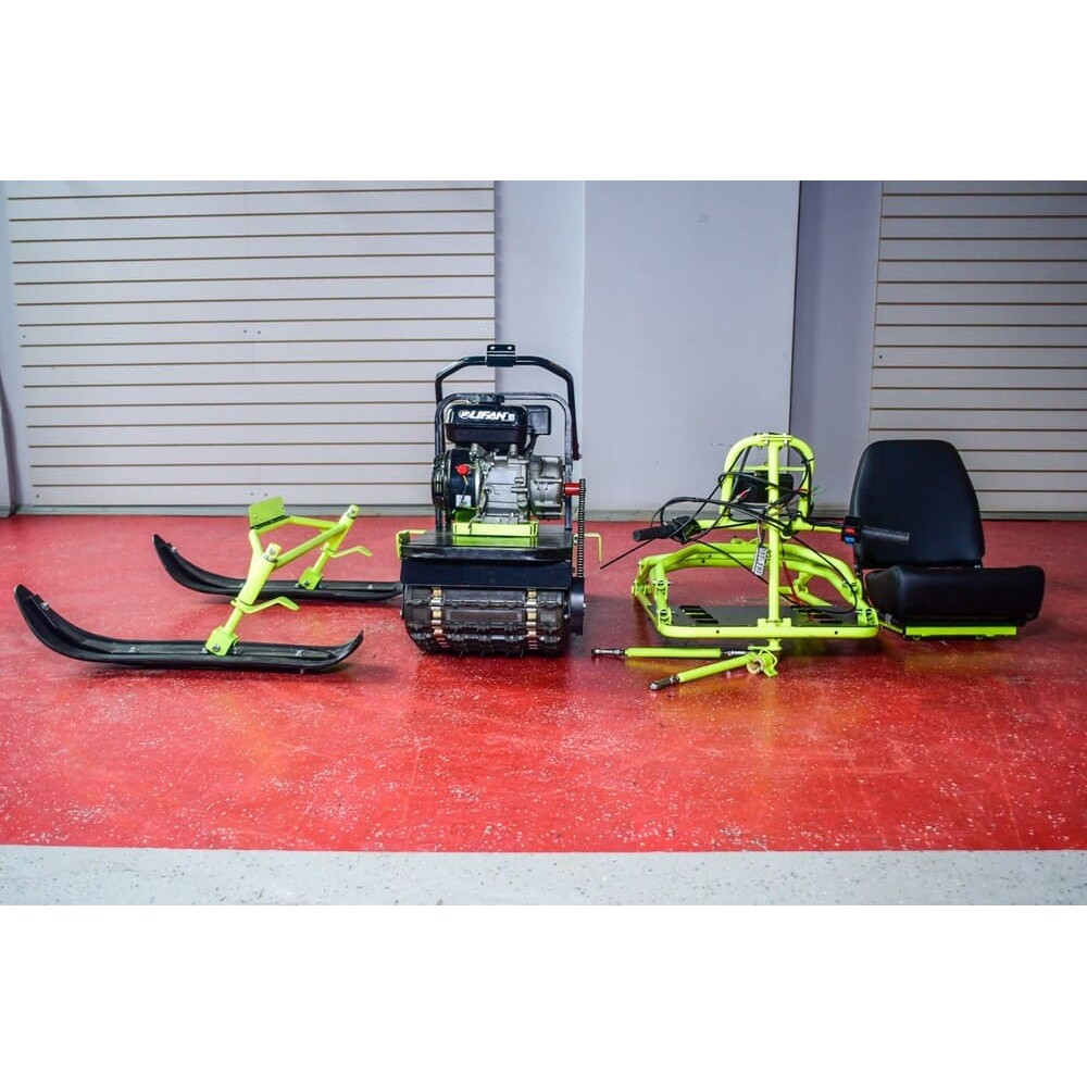 Мотобуксировщик БУРЛАК Волчок 6.5 л.с.