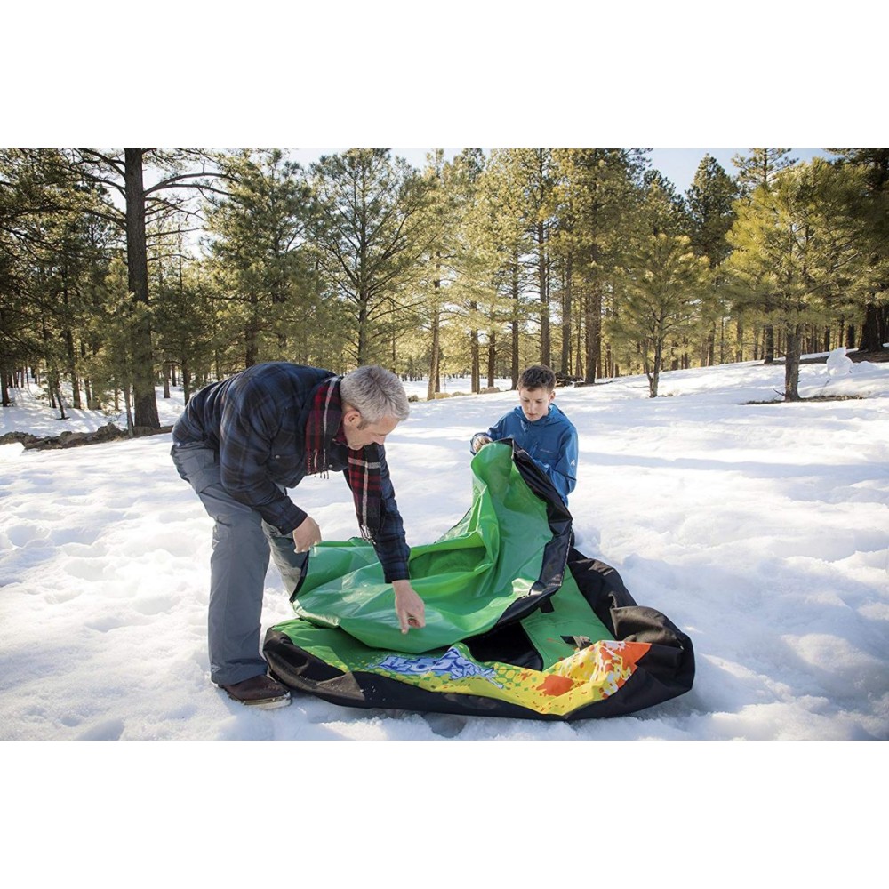 Надувной тюбинг 142 см, морозоустойчивый ПВХ