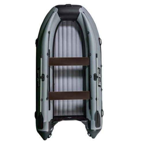 Лодка ПВХ RIVERBOATS 370 НДНД с фальшбортом