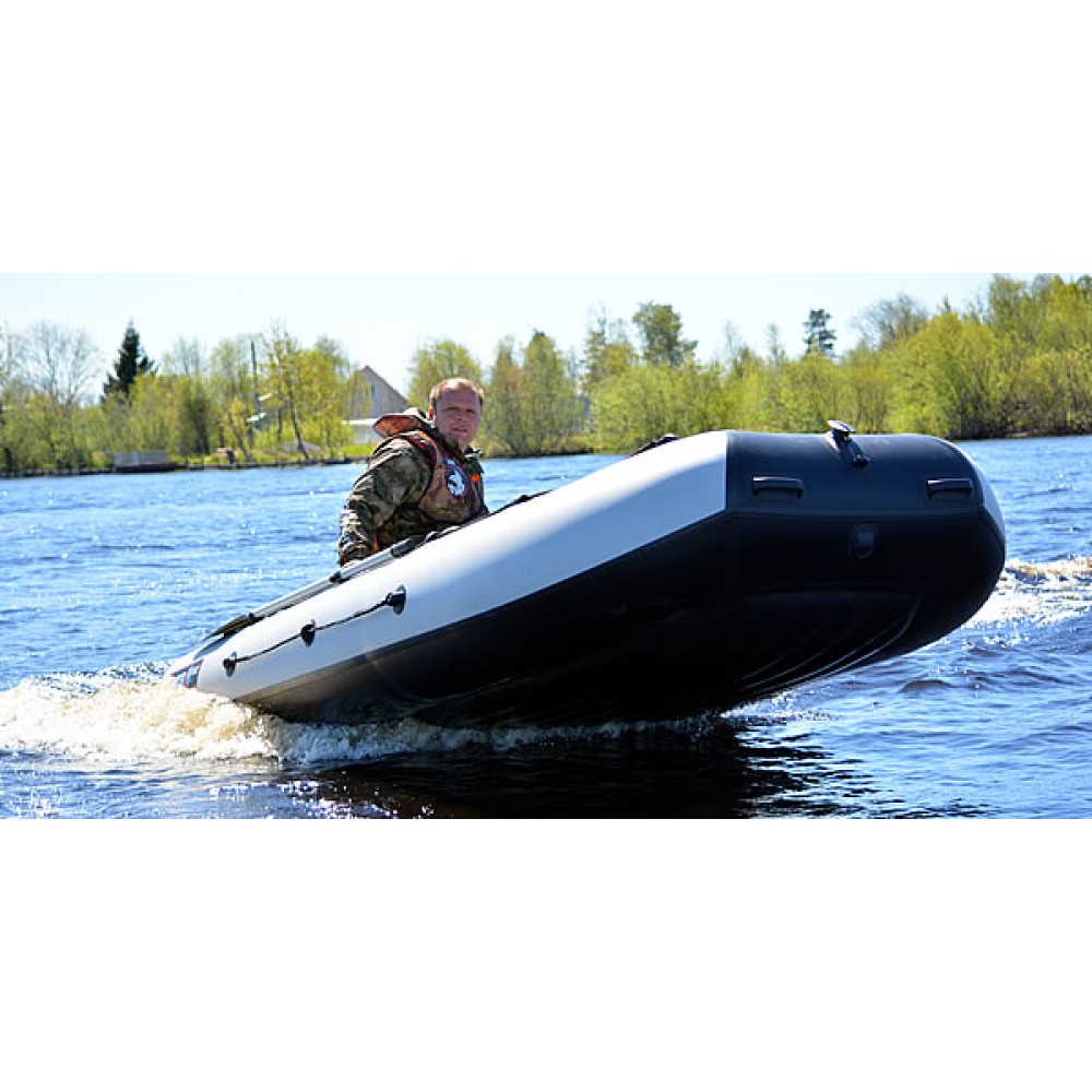 Лодка ПВХ ХАНТЕР Стелс 385 А Лайт