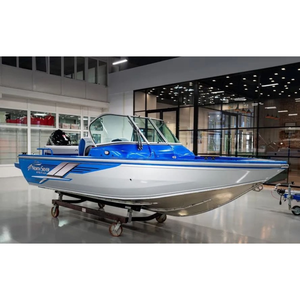 Катер-лодка алюминиевая NORTHSILVER 470 Fish Б/У
