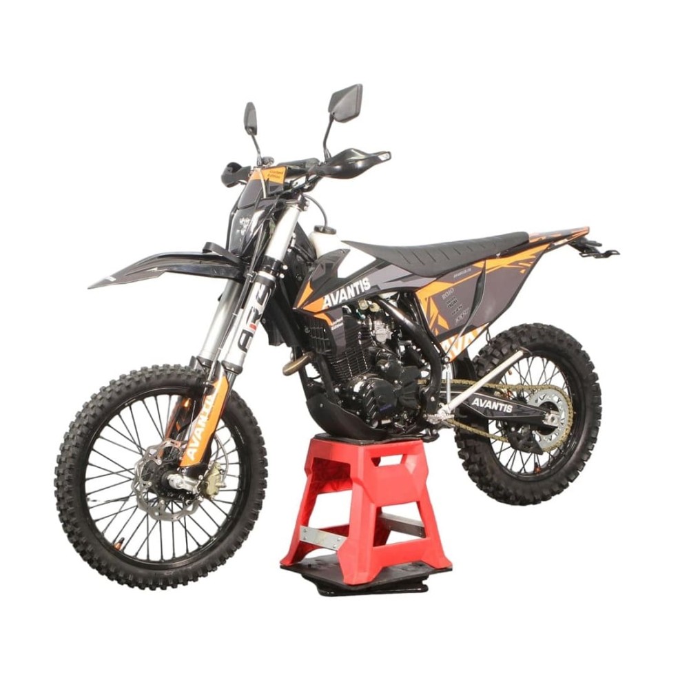 Мотоцикл кроссовый эндуро AVANTIS 250 Carb Nibbi Exclusive (CB250-F/172FMM Design KTM черный) ARS с ПТС