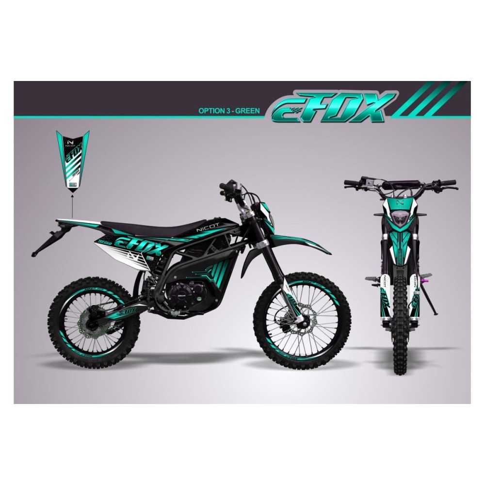 Электромотоцикл ELECTRON eFox (2 кВт)