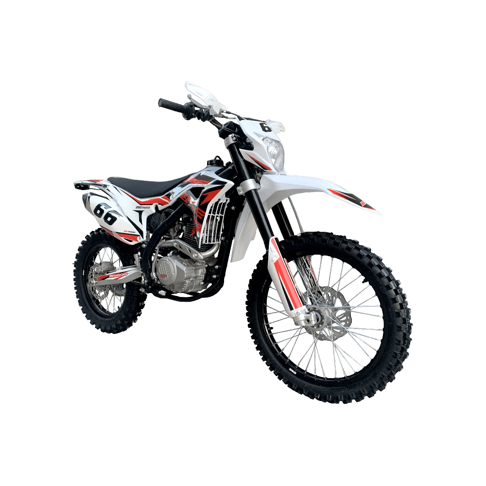 Мотоцикл кроссовый эндуро BSE Z4 Red 66