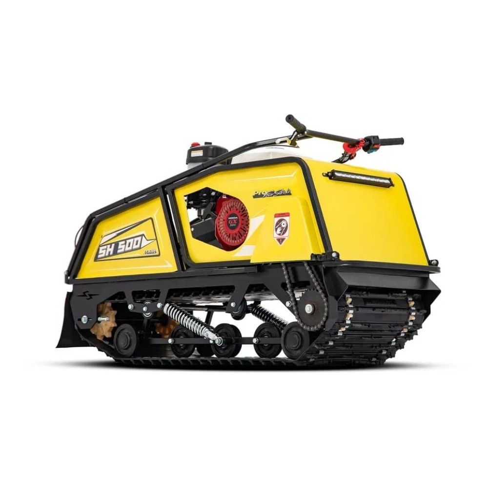 Мотобуксировщик SHARMAX S500 с двигателем Honda GX 390 (2024)