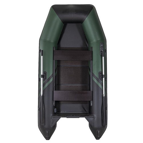 Лодка ПВХ БРОНЯ 280 Зелёный - чёрный