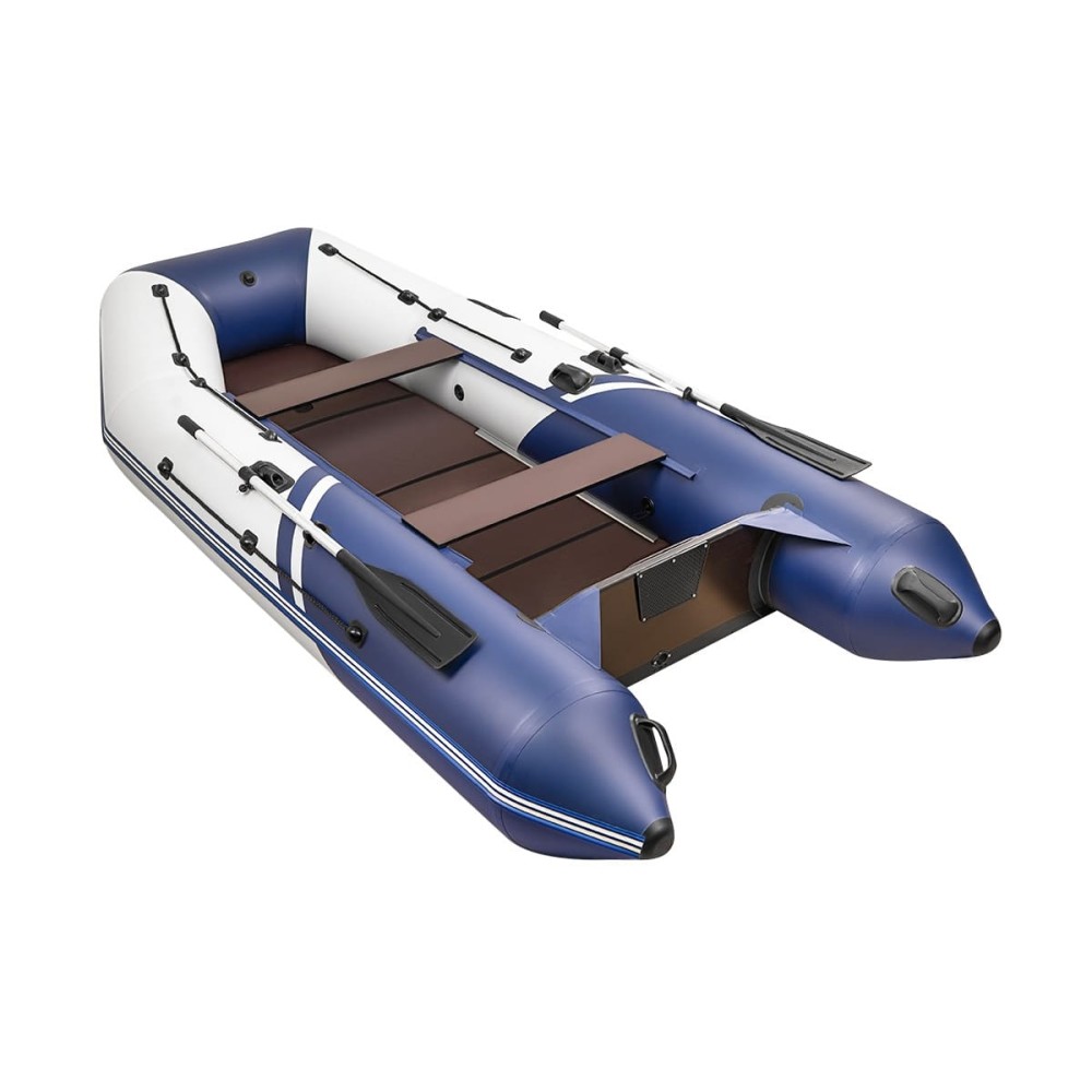 Лодка ПВХ БРОНЯ 340 СК Белый - синий