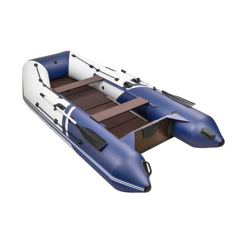 Лодка ПВХ БРОНЯ 340 СК Белый - синий