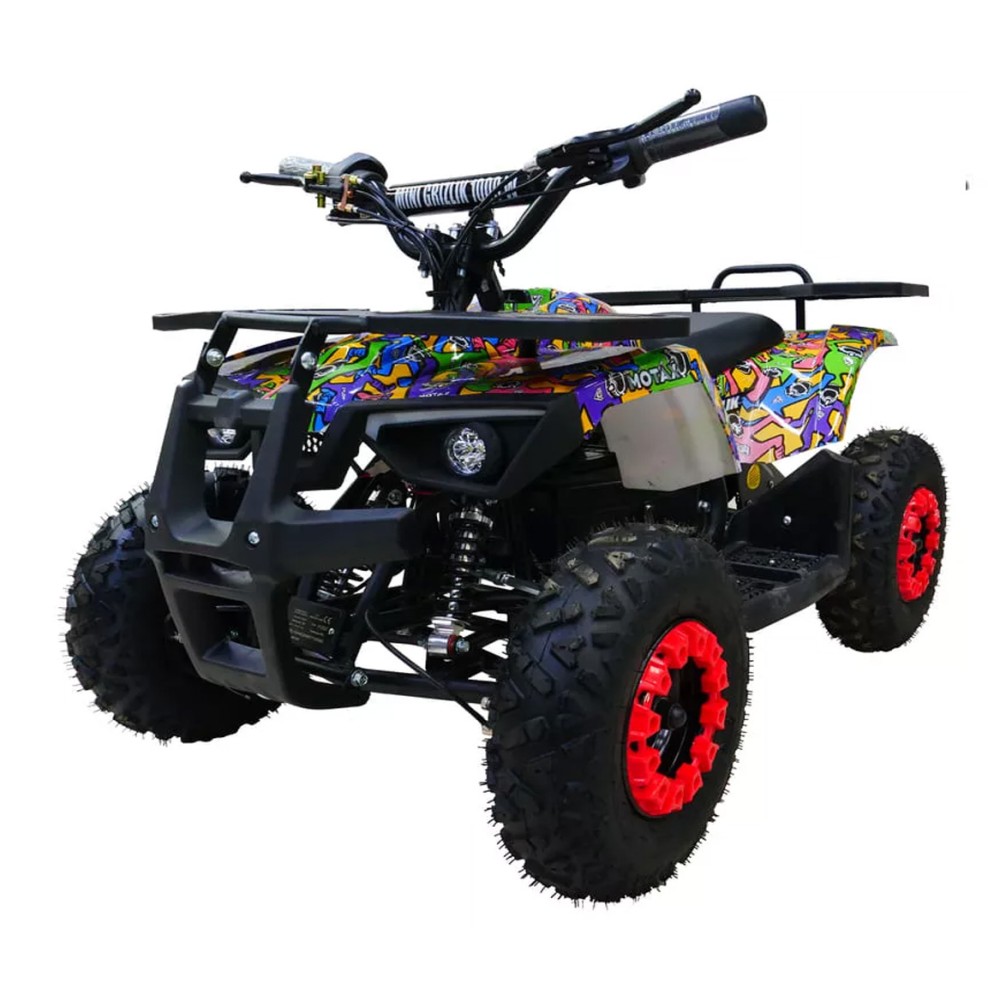 Электроквадроцикл MOTAX Mini Grizlik X-16 E1000 BW