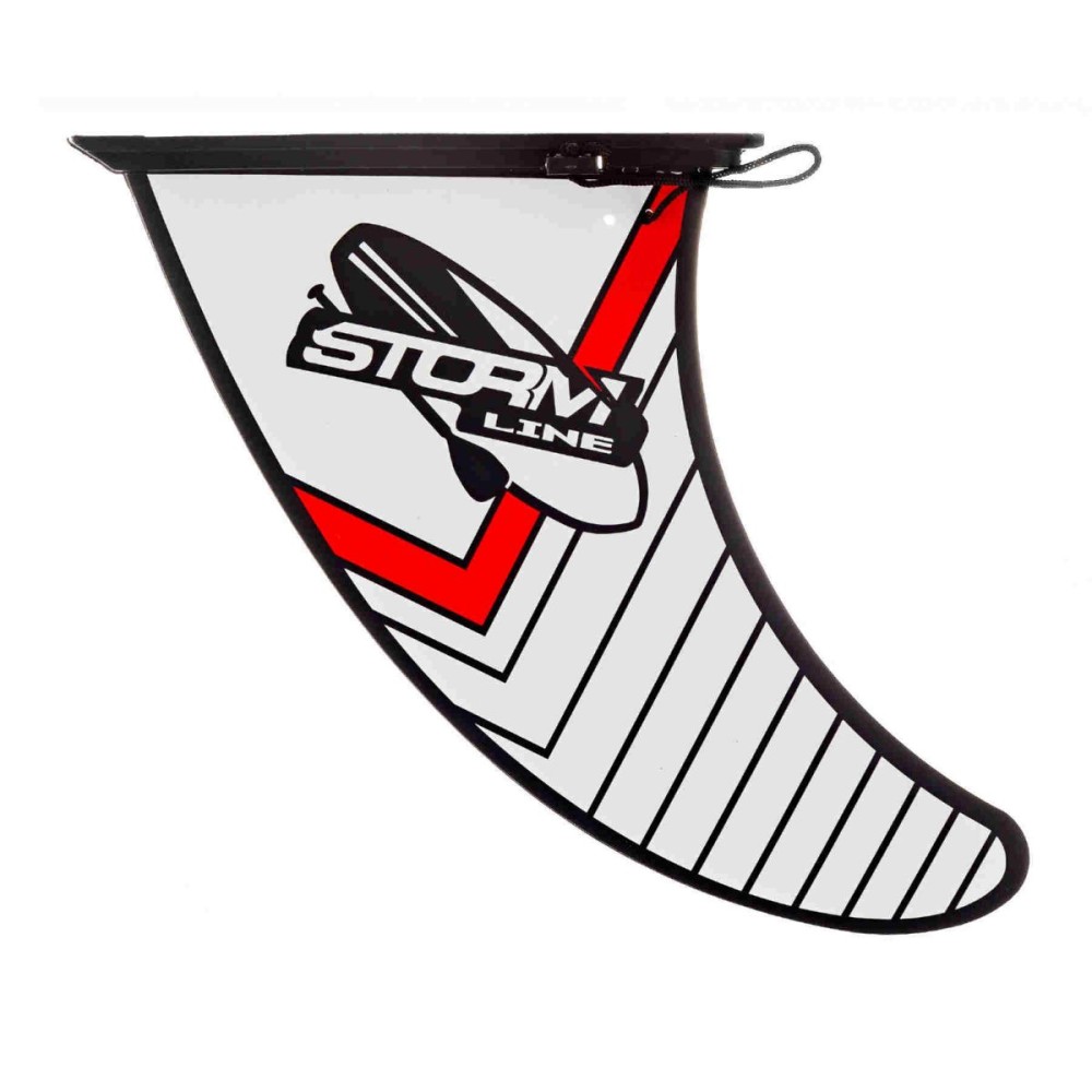 Основной плавник для SUP Stormline, белый/черный