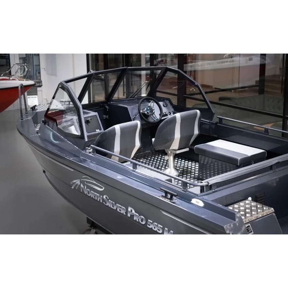Катер-лодка алюминиевая NORTHSILVER PRO 565 Б/У
