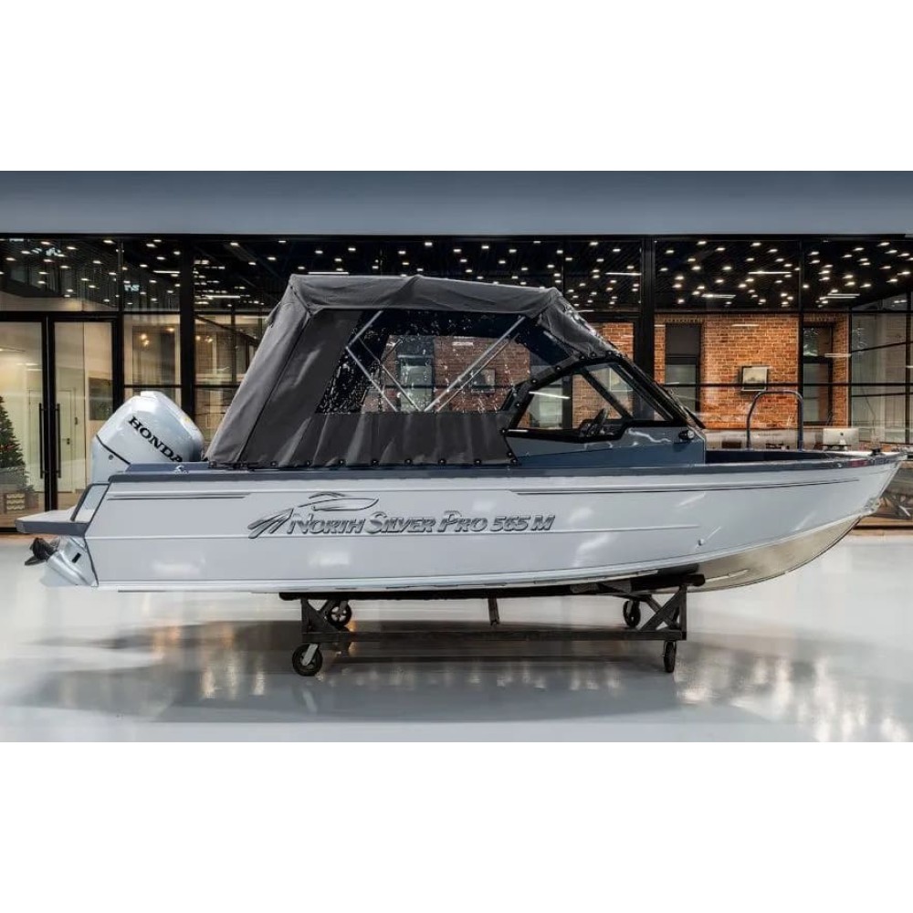 Катер-лодка алюминиевая NORTHSILVER PRO 565 Б/У