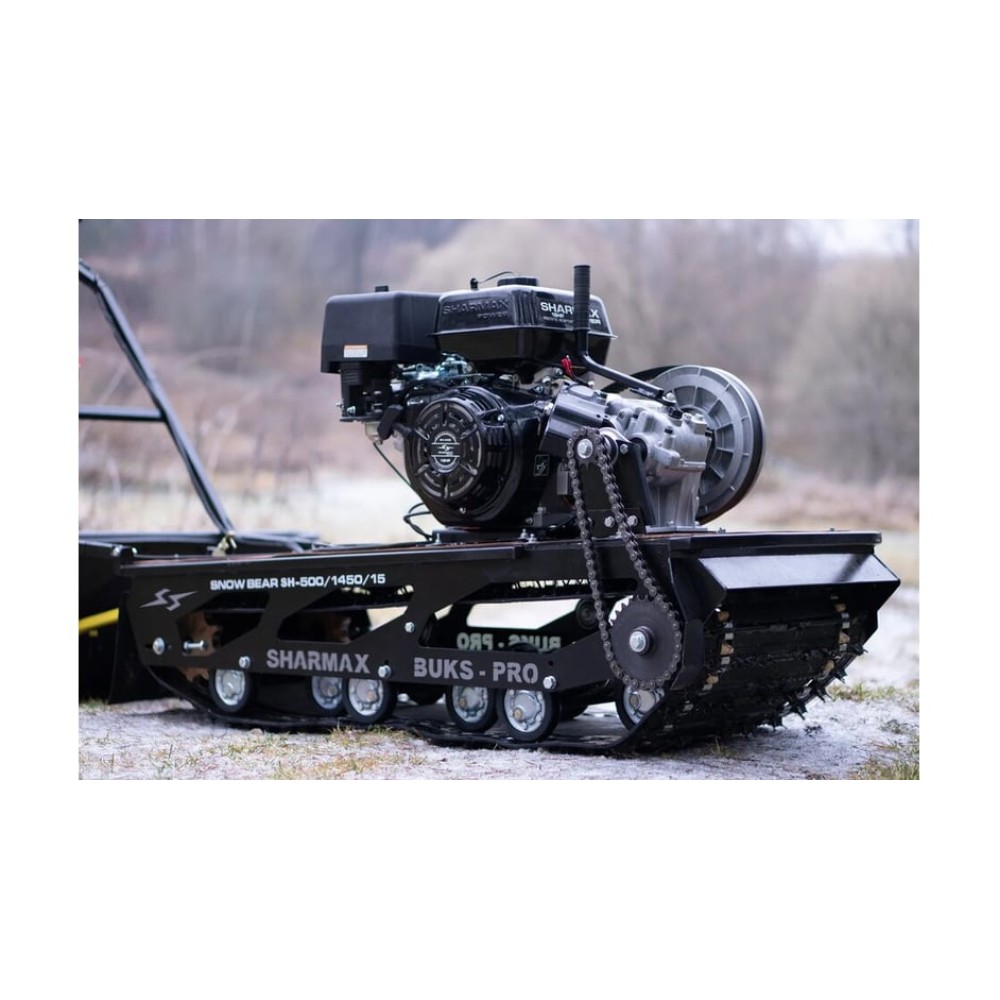 Мотобуксировщик SHARMAX SER650 1450 HP18 Ultra(С электростартером И реверсом)