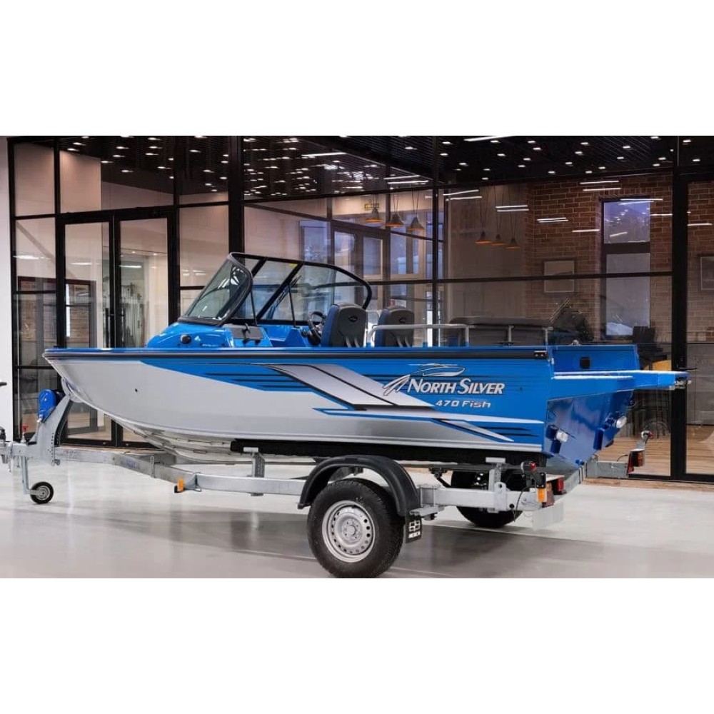 Катер-лодка алюминиевая NORTHSILVER 470 Fish Б/У