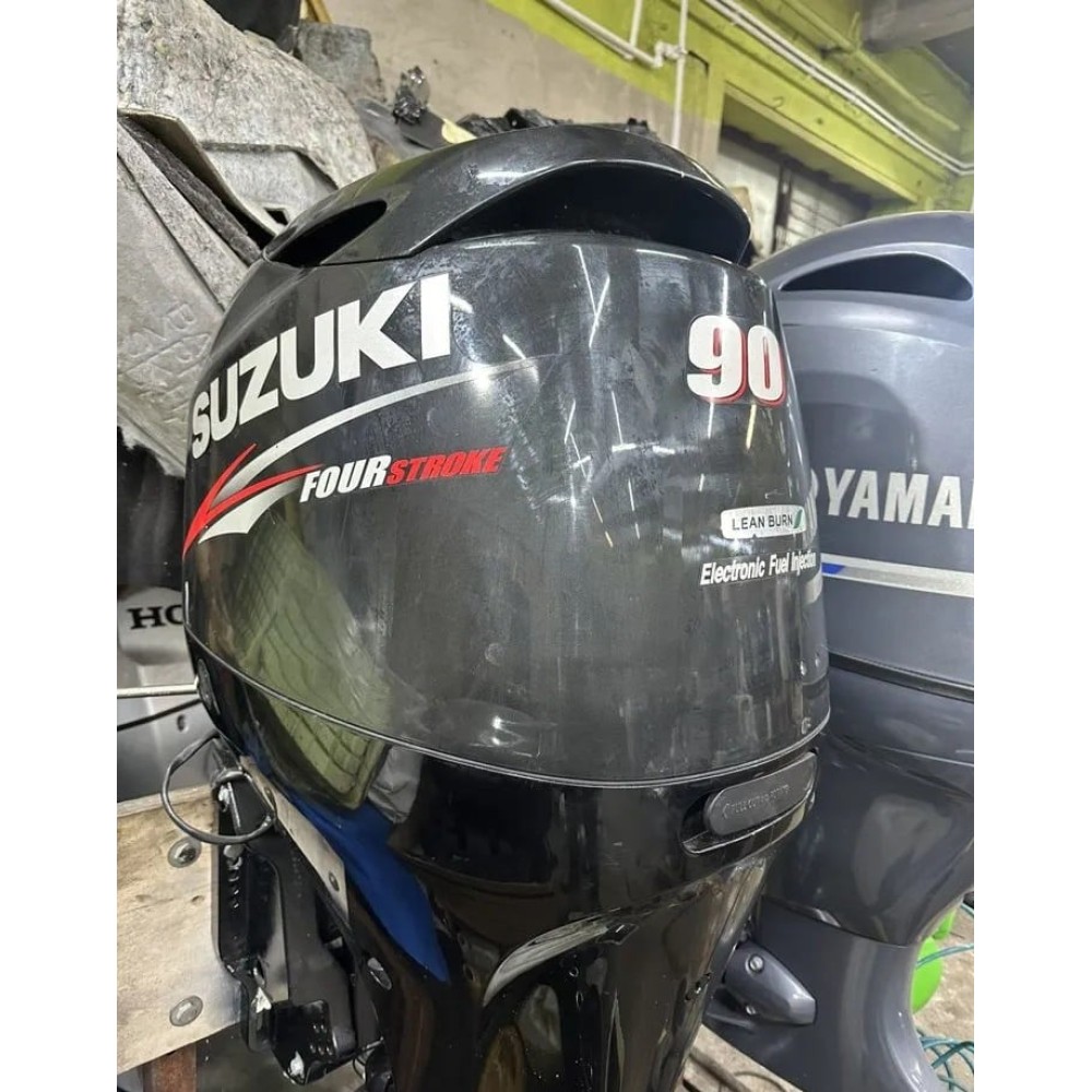4х-тактный лодочный мотор SUZUKI DF90ATL Б/У