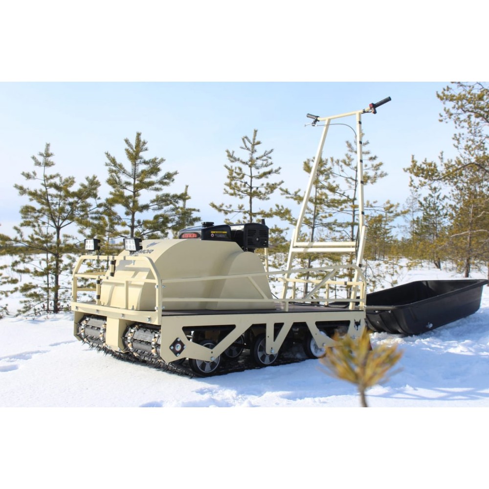 Мотобуксировщик POMOR X2 K-15 С реверс-редуктором